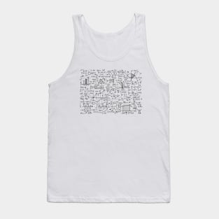 Math Equations Tank Top